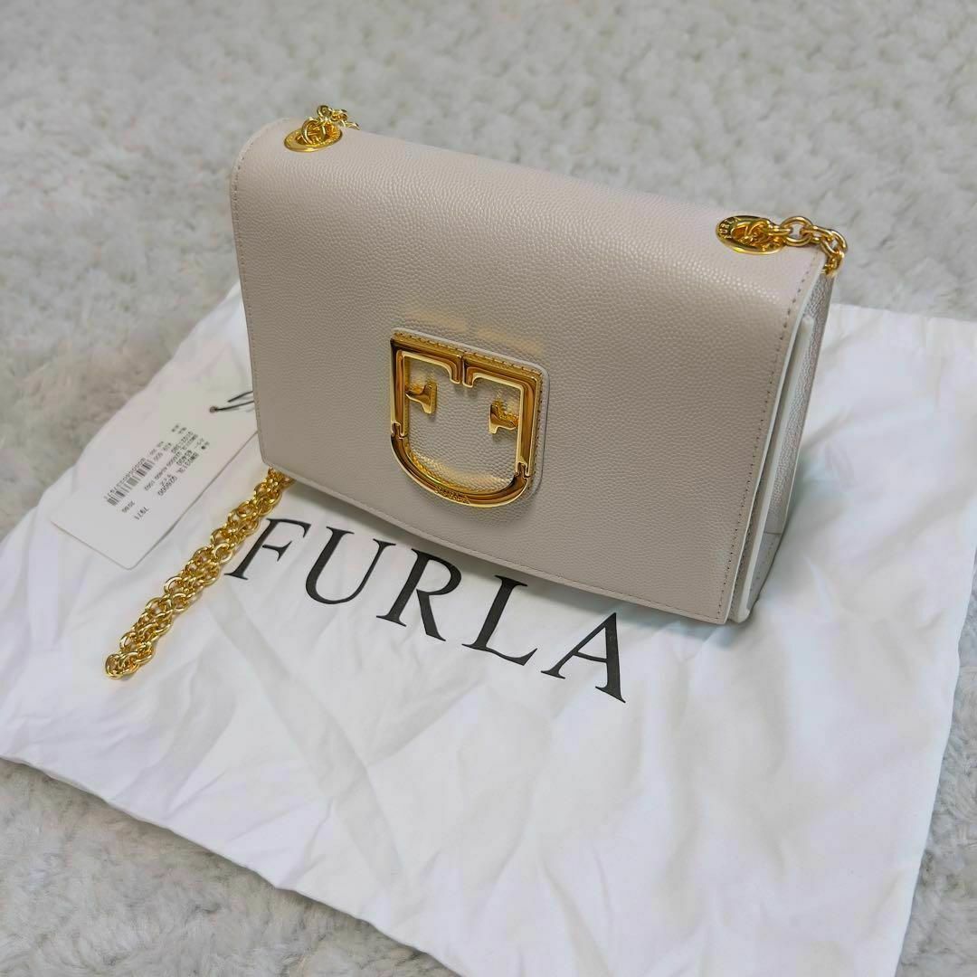 【新品】FURLA フルラ VIVA チェーンショルダーバッグ クロスボディ 7