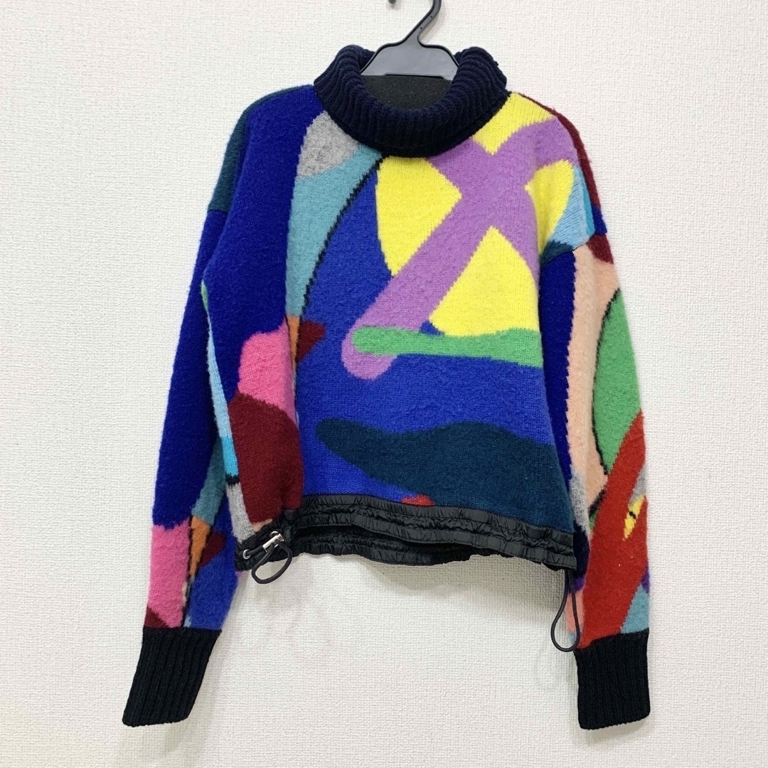 【新品タグ付き】サカイ カウズ コラボ ニット　sacai × Kaws