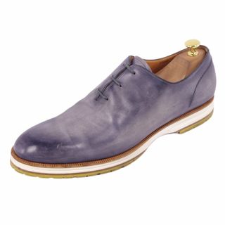 ベルルッティ(Berluti)のベルルッティ Berluti シューズ 3650 アレッシオ ホールカット レザーシューズ 本革 メンズ  11(29cm相当) ネイビー/グレー(ドレス/ビジネス)