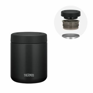 サーモス(THERMOS)の専用未使用 THERMOS サーモス 真空断熱スープジャー 400ml ブラック(容器)