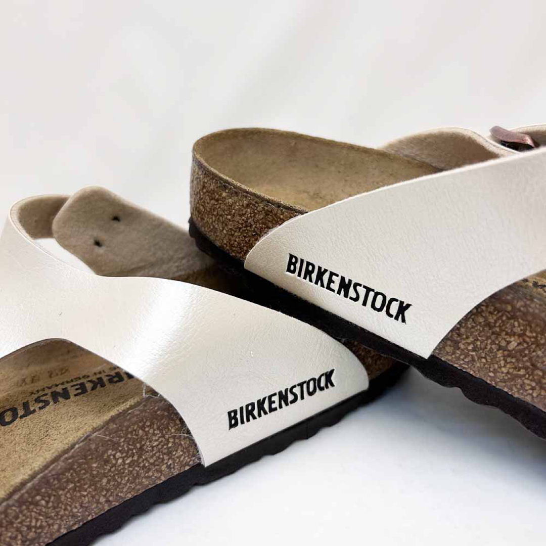 BIRKENSTOCK(ビルケンシュトック)の新品 ビルケンシュトック Gizeh パールホワイト 26.5cm メンズの靴/シューズ(サンダル)の商品写真