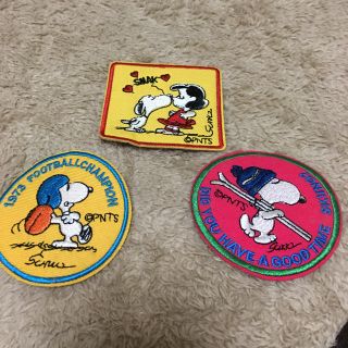 スヌーピー(SNOOPY)のスヌーピー アイロンワッペン(その他)