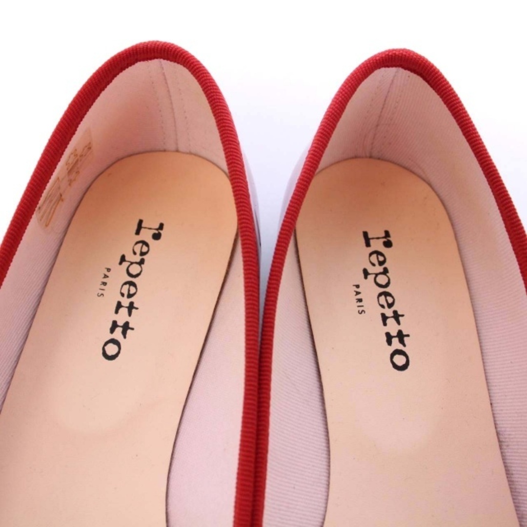 repetto - レペット バレエシューズ ポインテッドトゥ V1556V 38.5 赤 ...