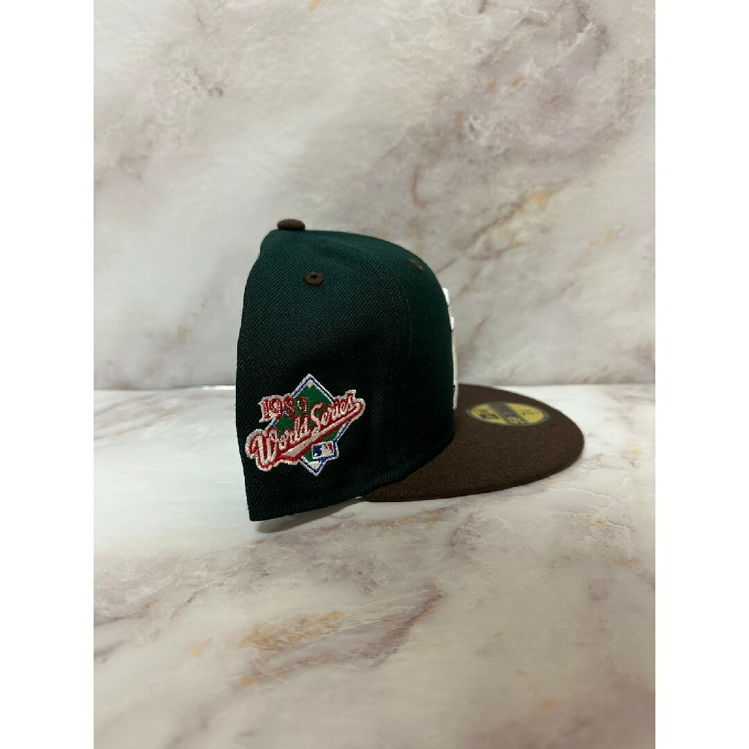 Newera 59fifty オークランドアスレチックス ワールドシリーズ キャ