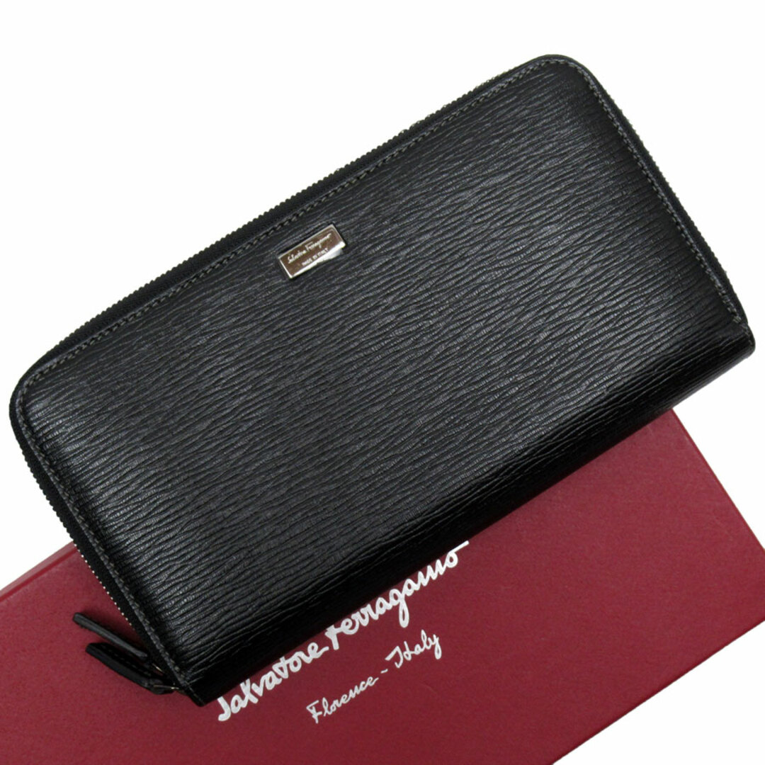 SalvatoreFerragamo  フェラガモ　ラウンドジップ長財布　新品