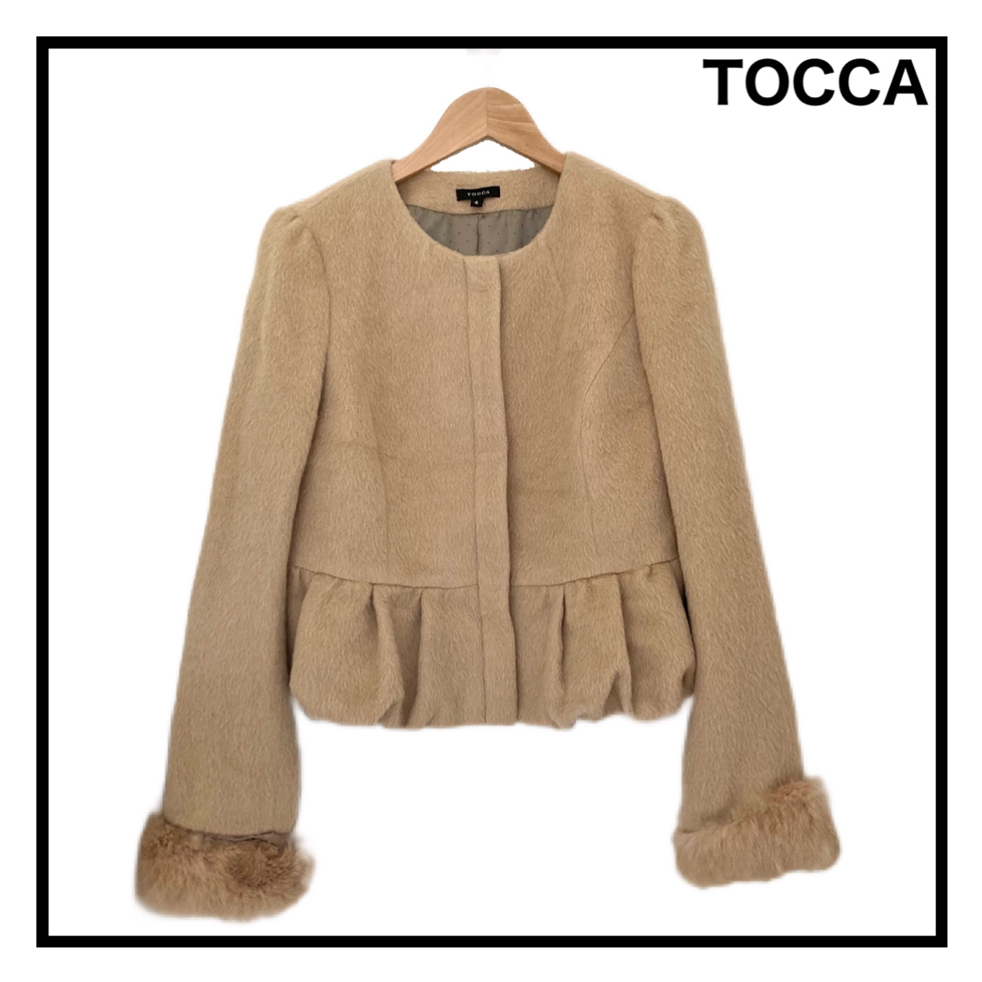TOCCA - 【TOCCA】 ノーカラージャケット アウター 3種のリアルファー