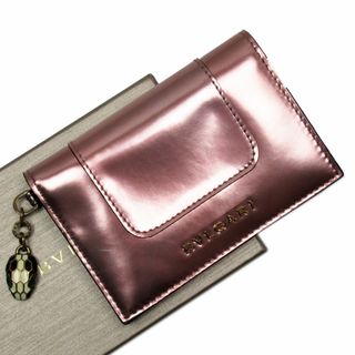 美品！ブルガリBVLGARI ピンク カードケース　定期入れ