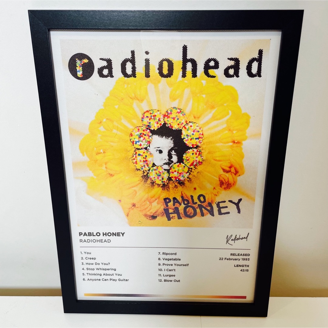 【額付きポスター】レディオヘッド Radiohead Pablo Honey