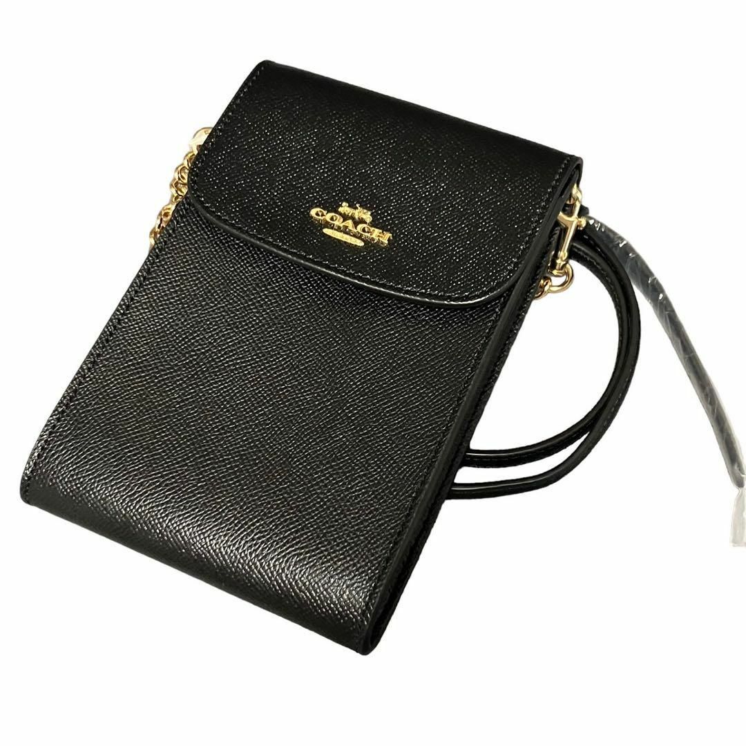 【新品】COACH コーチ スマホショルダー レイチェル フォーン クロスボディショルダーバッグ