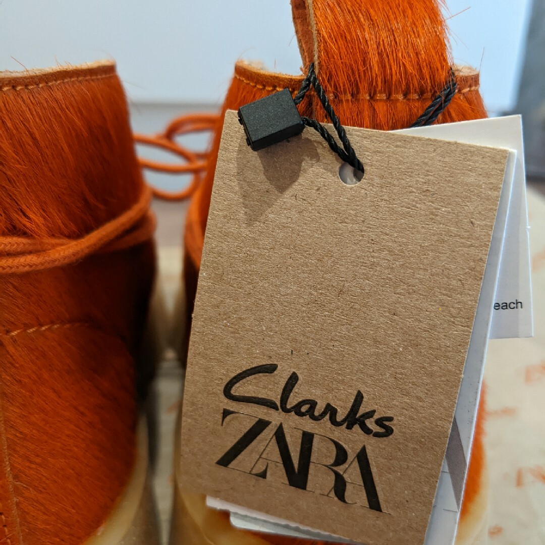 新品 ZARA×Clarks デザートブーツ 未使用 クラークス ショートブーツ 3