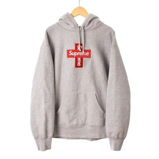 Supreme シュプリーム パーカー エンブレム 刺繍 スウェットパーカー Anti Hooded Sweatshirt 20AW ブラック 黒 M トップス プルオーバー 【メンズ】【美品】