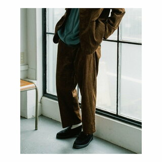 パルグループアウトレット(PAL GROUP OUTLET)の【ブラウン】【Kastane】CORDUROY TWO TUCK EASY SLACKS(その他)