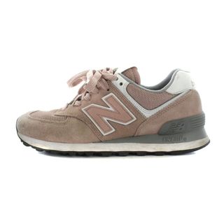 ニューバランス(New Balance)のニューバランス WL574UNC スニーカー スエード 23cm ピンク(スニーカー)