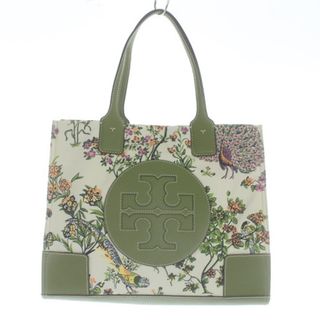 トリーバーチ(Tory Burch)のトリーバーチ トートバッグ ハンドバッグ ロゴ 緑(トートバッグ)