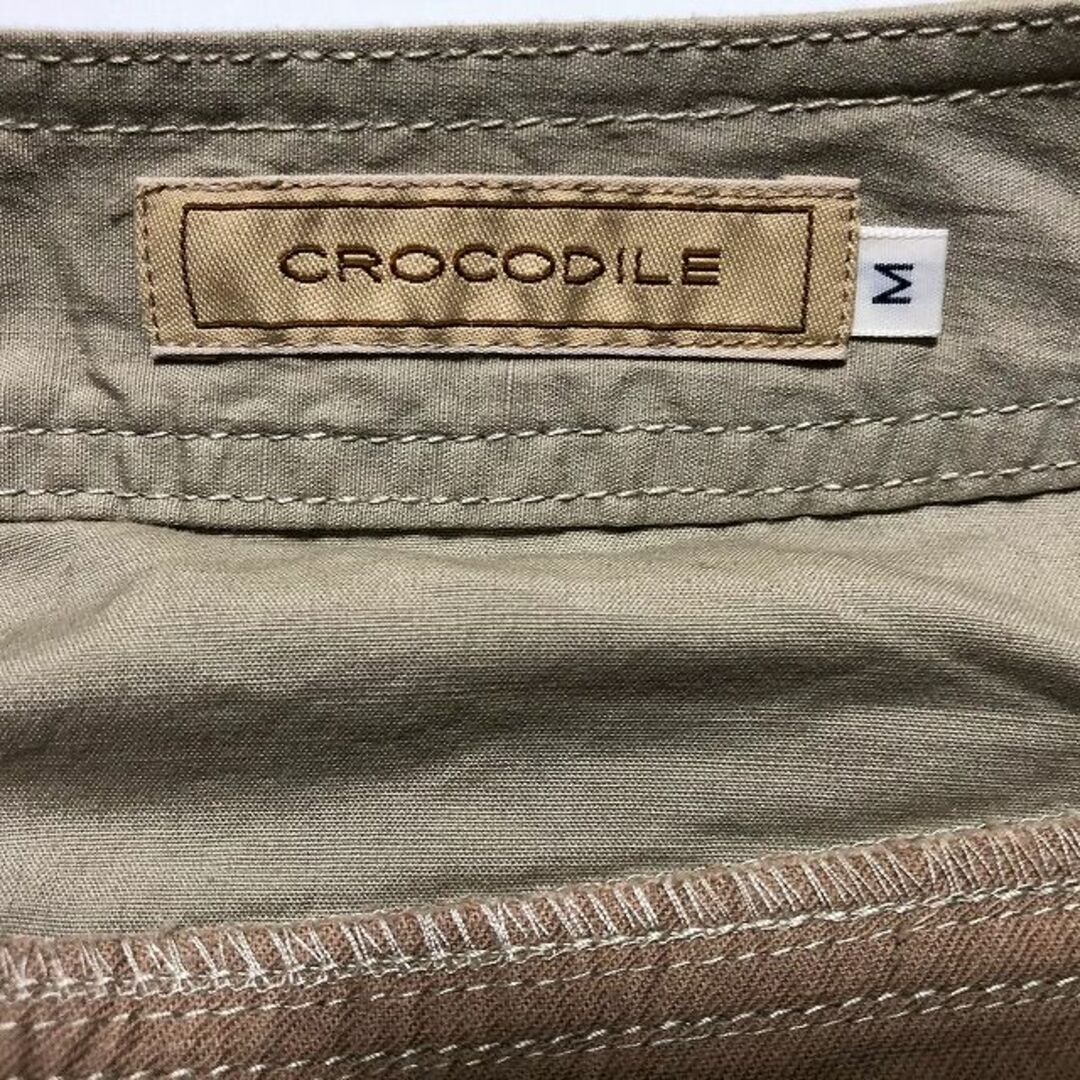 Crocodile(クロコダイル)のCROCODILE クロコダイル メンズ ハーフパンツ グレー Mサイズ メンズのパンツ(ショートパンツ)の商品写真