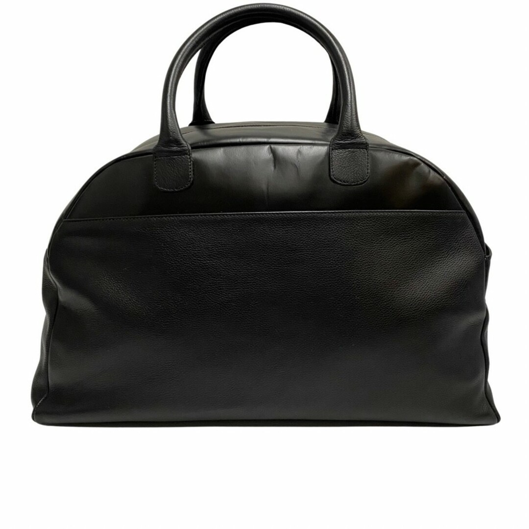 ロエベ　LOEWE  アナグラム　ボストンバッグ　黒　レザー　ブラック