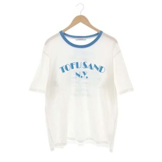 ジョンブル(JOHNBULL)のジョンブル コラボレーションプリントTシャツ(TOFU) カットソー 五分袖 L(その他)