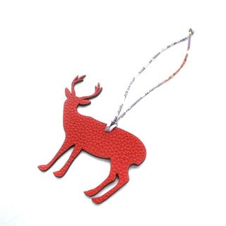 エルメス(Hermes)のエルメス petit H DEER バッグチャーム 鹿モチーフ レザー (その他)