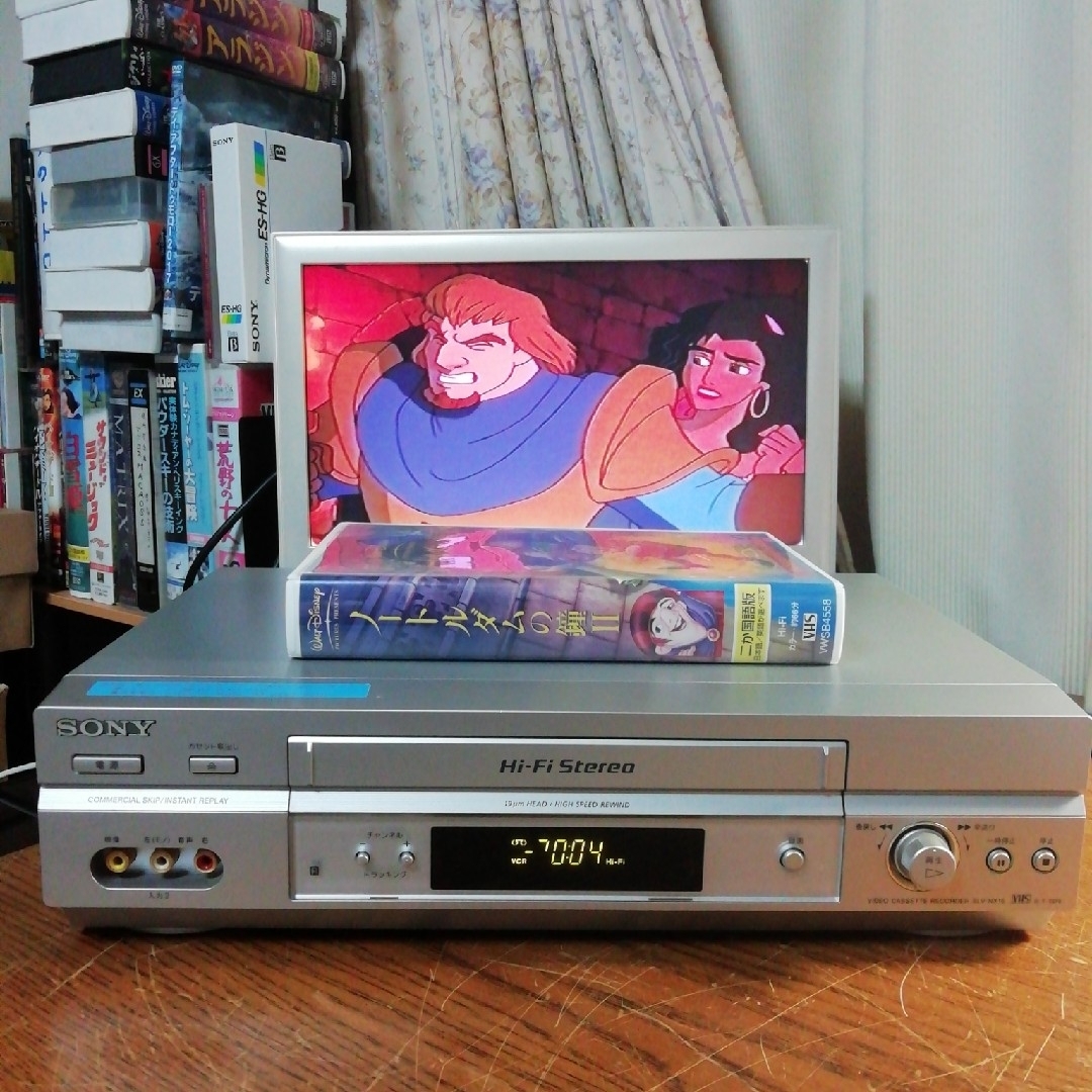 SONY VHSレコーダー【SLV-NX15】 分解メンテナンス済み