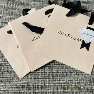 ジルスチュアート(JILLSTUART)のジルスチュアート　ショッパー　ミニサイズ３枚セット　ピンク　紙袋(ショップ袋)