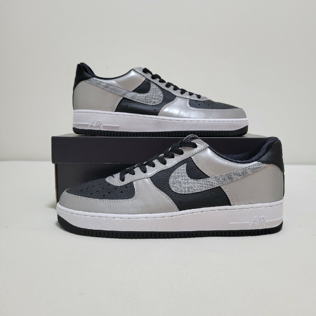 AIR FORCE1 B Silver Snake　29cmスニーカー