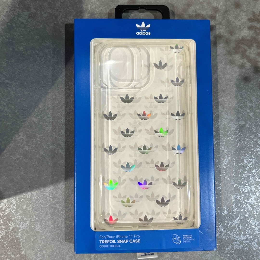 adidas(アディダス)のadidas⭐︎iPhone11Pro ケース スマホ/家電/カメラのスマホアクセサリー(iPhoneケース)の商品写真