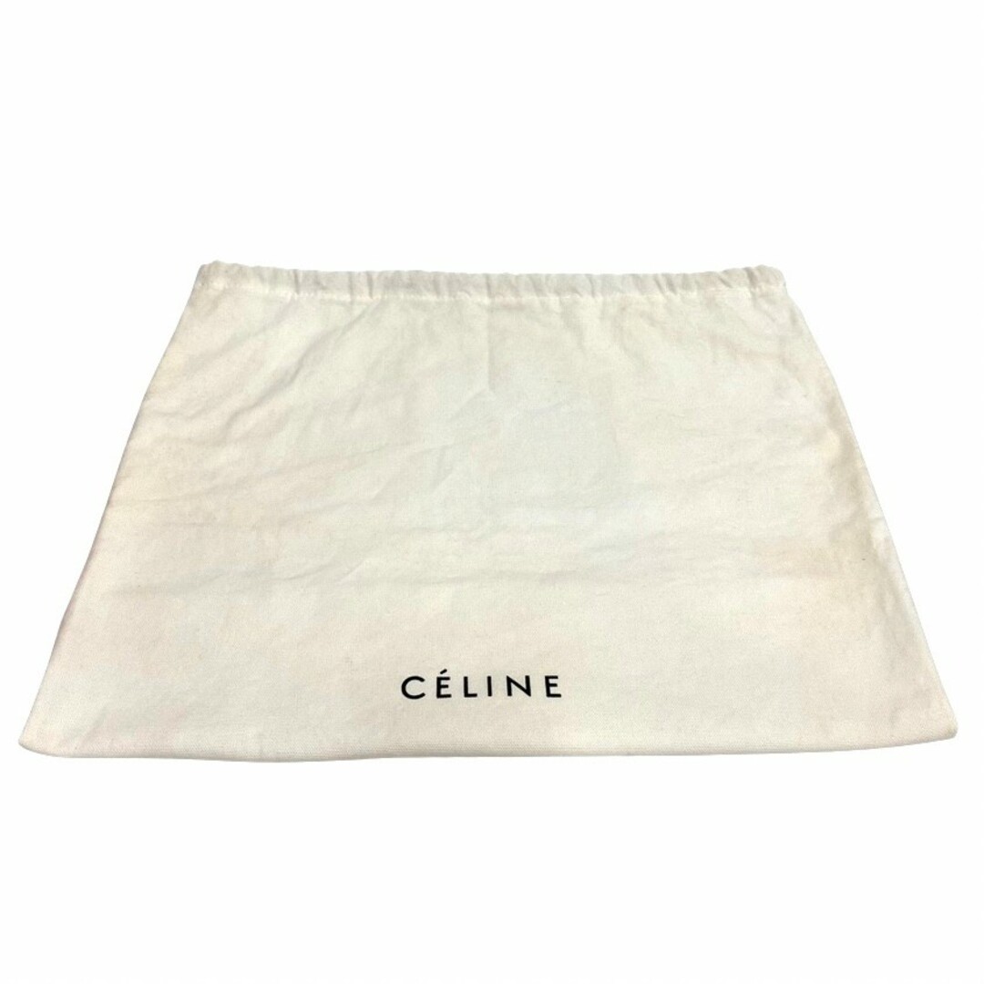 ほぼ未使用 希少品 保存袋付 CELINE セリーヌ ラゲージ マイクロ ロゴ レザー 本革 ハンドバッグ トートバッグ レッド 赤 32233