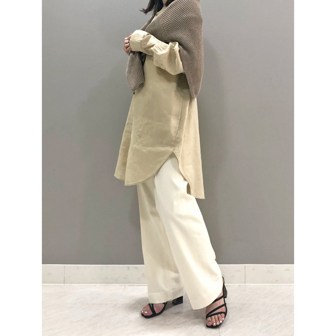 GALERIE VIE - GALERIE VIEリネンコットンシルクオーガンジーノー