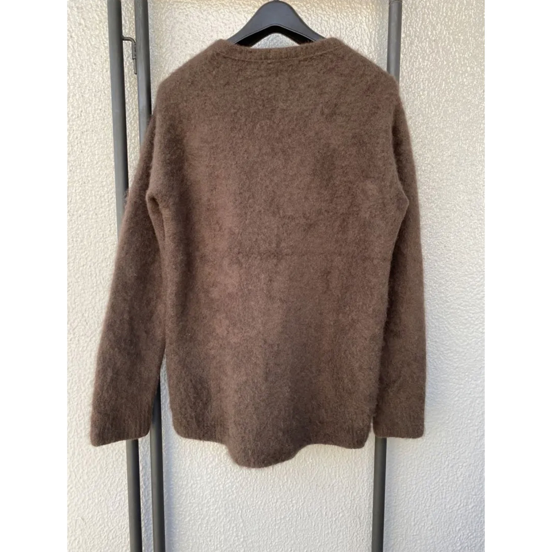 ATON - ATON FUR CASHMERE CREWNECK BRN上代3.6万の通販 by shop