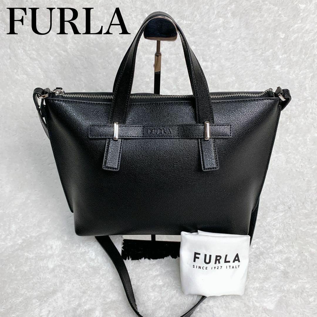 極美品 Furla ManフルラGIOVE XL CASUAL TOTE トート