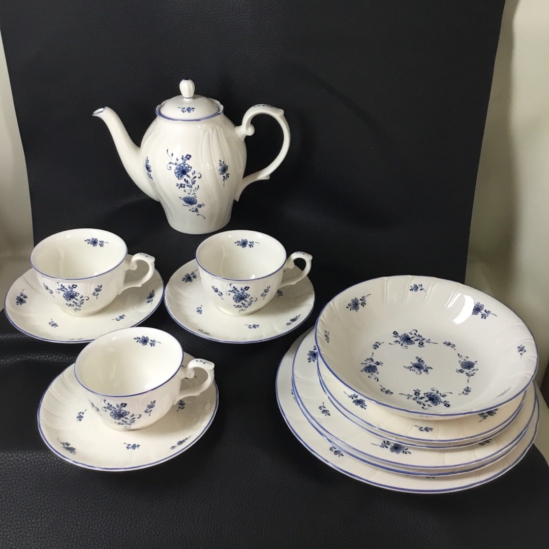 Noritake - ノリタケ クラフトーン ティーポット カップ&ソーサー 大皿 ...