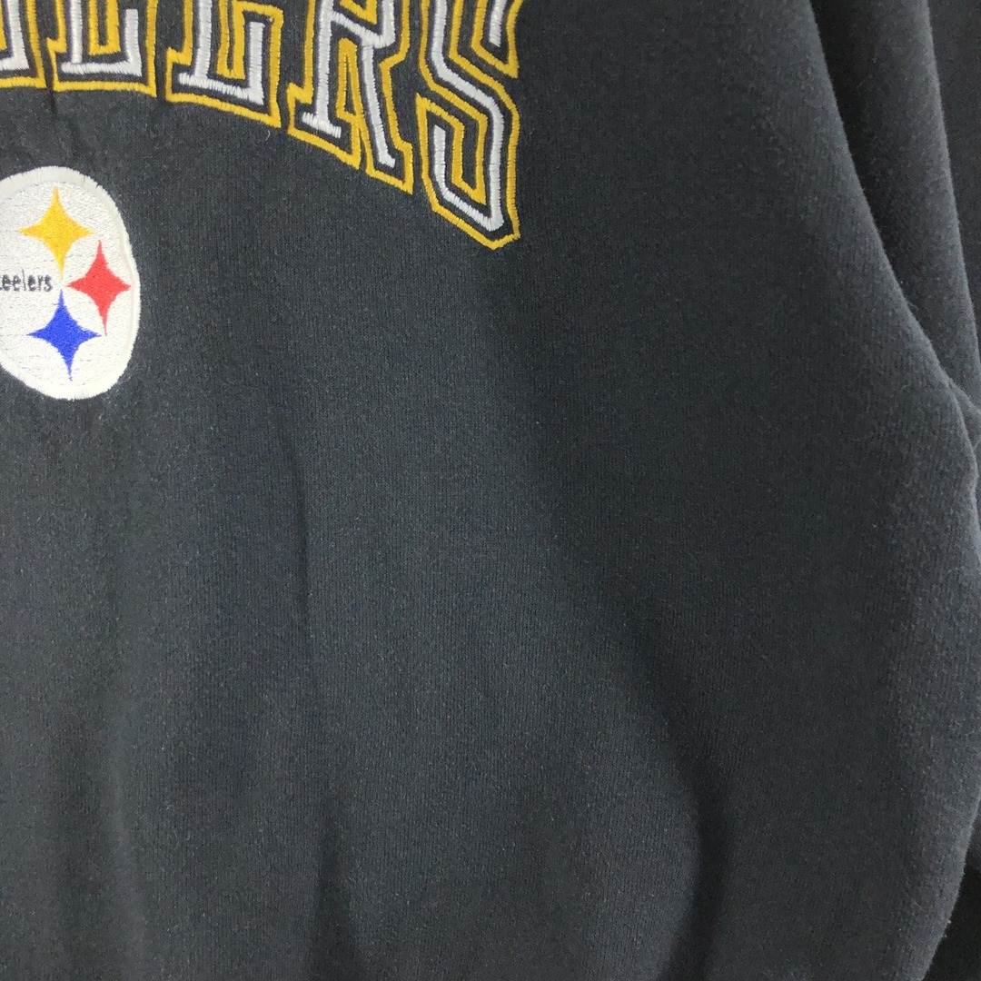 LOGO ATHLETIC NFL PITTSBURGH STEELERS ピッツバーグスティーラーズ 刺繍 スウェットシャツ トレーナー メンズXL ヴィンテージ /eaa367124 3