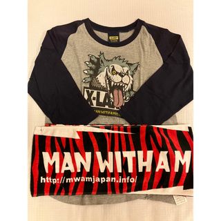 マンウィズアミッション(MAN WITH A MISSION)の★マンウィズ・Tシャツ＆タオル★美品！MWAM(ポップス/ロック(邦楽))