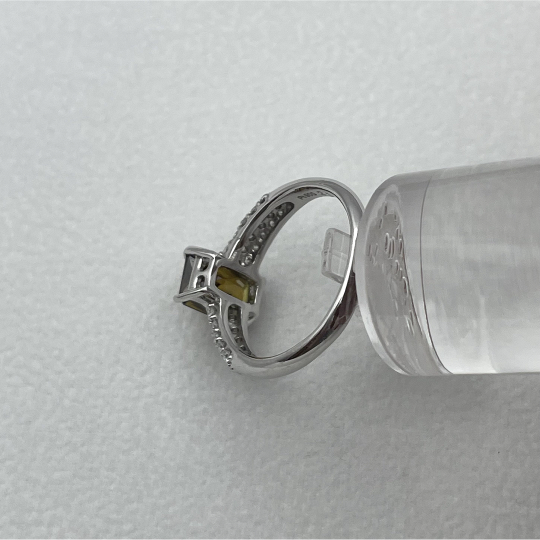 pt スフェーン2.3ct ダイヤ0.5ct リングの通販 by Am's shop｜ラクマ