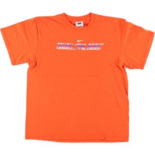 ナイキ(NIKE)の古着 ナイキ NIKE TEAM 両面プリント カレッジTシャツ メンズL /eaa320675(Tシャツ/カットソー(半袖/袖なし))