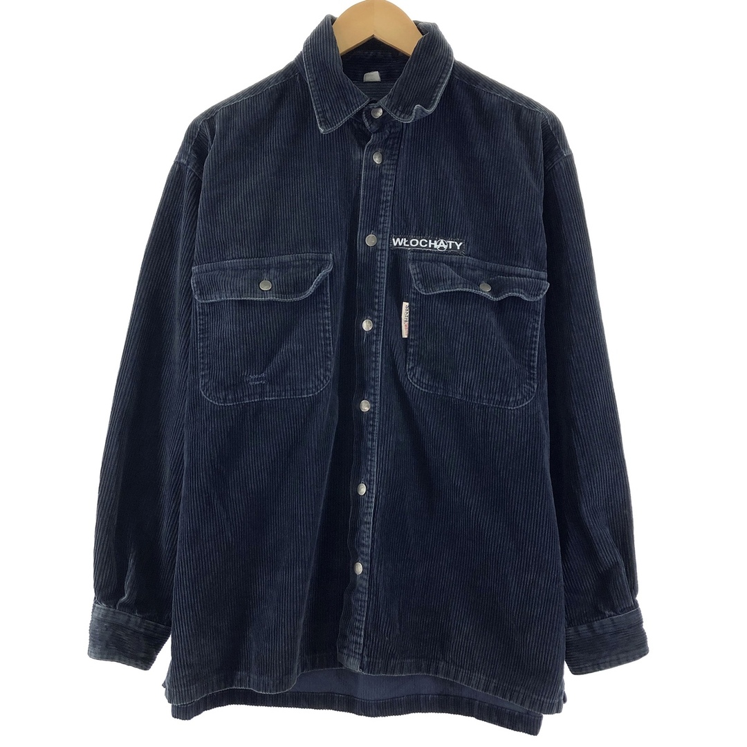 Sandrojeans 長袖 コーデュロイシャツ メンズXL /eaa366394