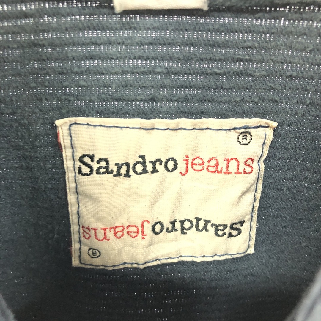 Sandrojeans 長袖 コーデュロイシャツ メンズXL /eaa366394