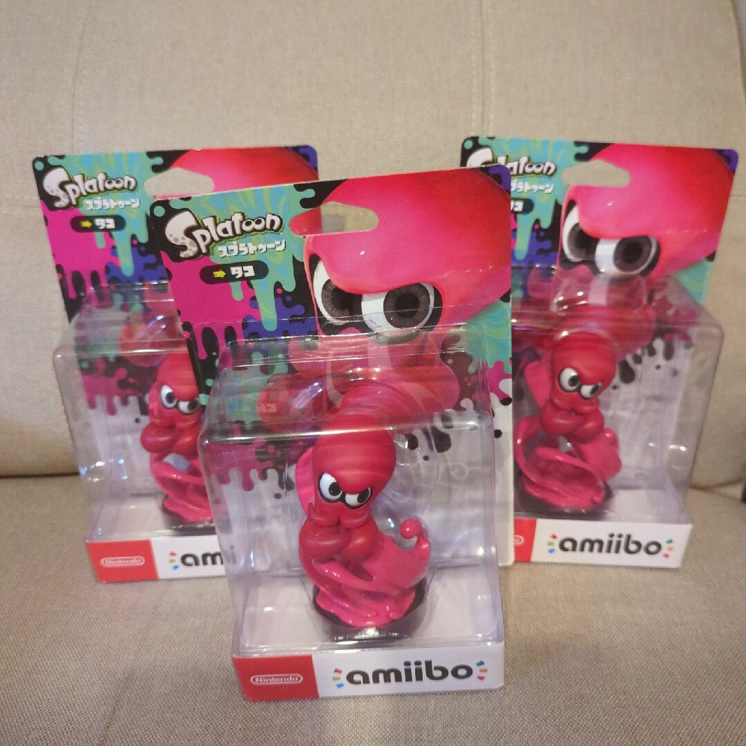 amiibo タコ（スプラトゥーンシリーズ）4個セット