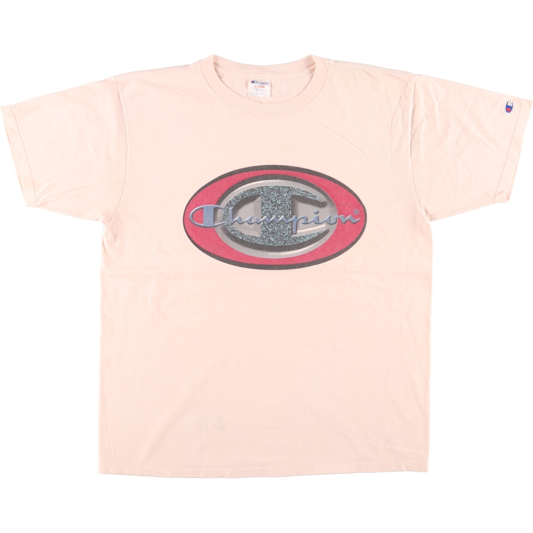 チャンピオン Champion ロゴプリントTシャツ USA製 メンズXL /eaa320980