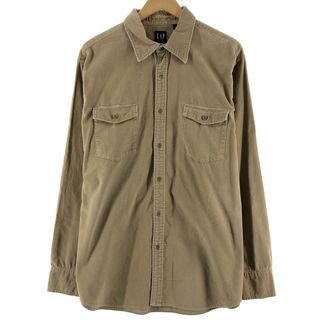 ギャップ(GAP)の古着 ギャップ GAP 長袖 コットンシャツ メンズXL /eaa367594(シャツ)