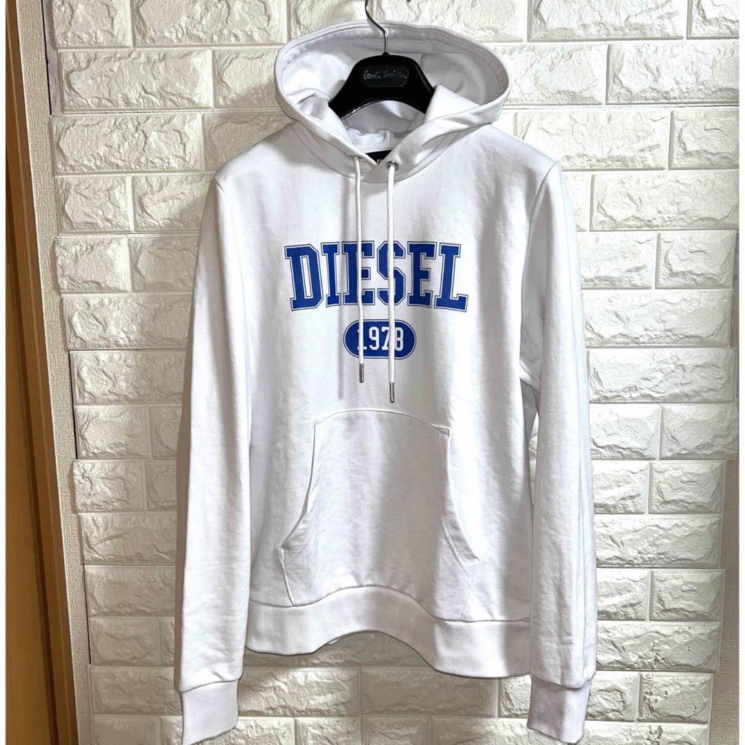 【新品】DIESEL ディーゼル／アイコンロゴ スウェット トレーナー M