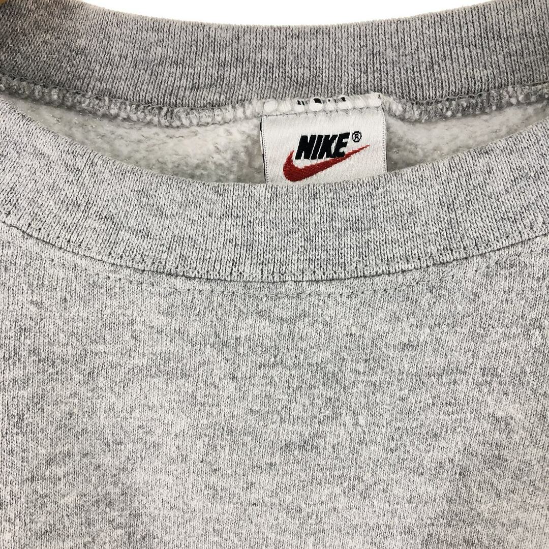 NIKE - 古着 90年代 ナイキ NIKE ワンポイントロゴスウェット