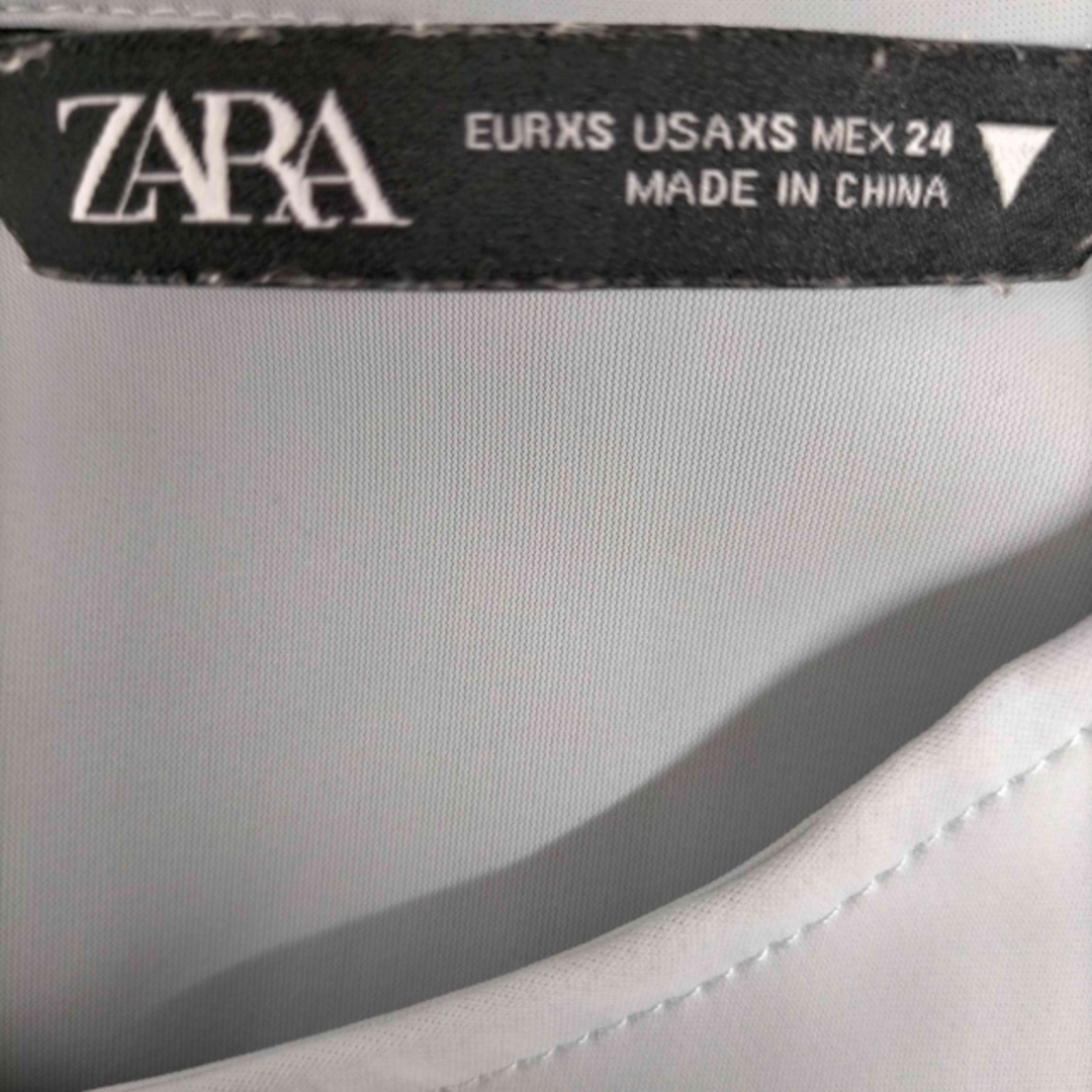 ZARA(ザラ)のZARA(ザラ) リブ ストレッチ ブラウス レディース トップス レディースのトップス(シャツ/ブラウス(長袖/七分))の商品写真