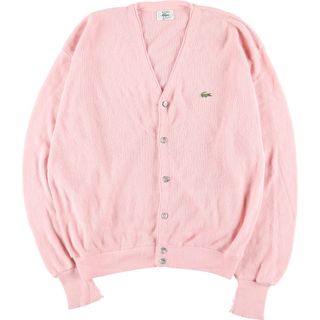 ラコステ(LACOSTE)の古着 80~90年代 ラコステ LACOSTE IZOD ニットカーディガン メンズXXL ヴィンテージ /eaa367522(カーディガン)