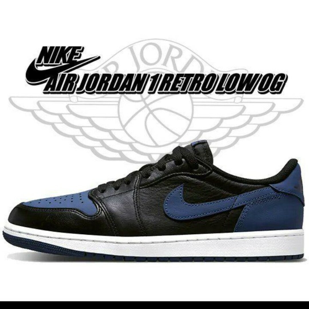 メンズNike Air Jordan 1 Low OG "Mystic Navy"