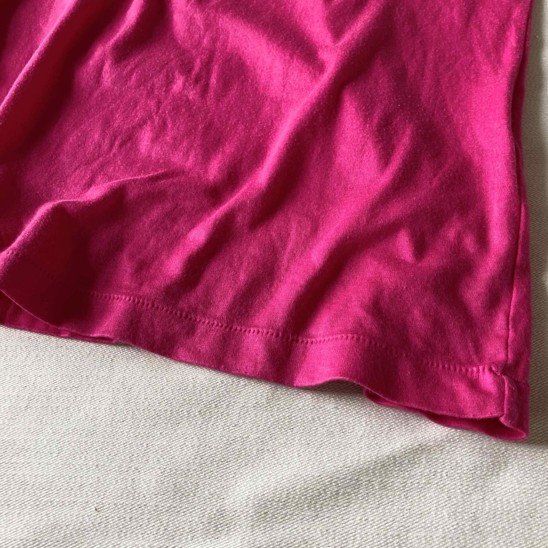 Yves Saint Laurent(イヴサンローラン)のビンテージ イヴサンローラン ロゴ刺繍 フレアスリーブ Tシャツ 半袖カットソー レディースのトップス(Tシャツ(半袖/袖なし))の商品写真