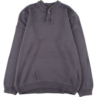 エディーバウアー(Eddie Bauer)の古着 エディーバウアー Eddie Bauer 襟付き コットンニットセーター メンズXL /eaa364988(ニット/セーター)