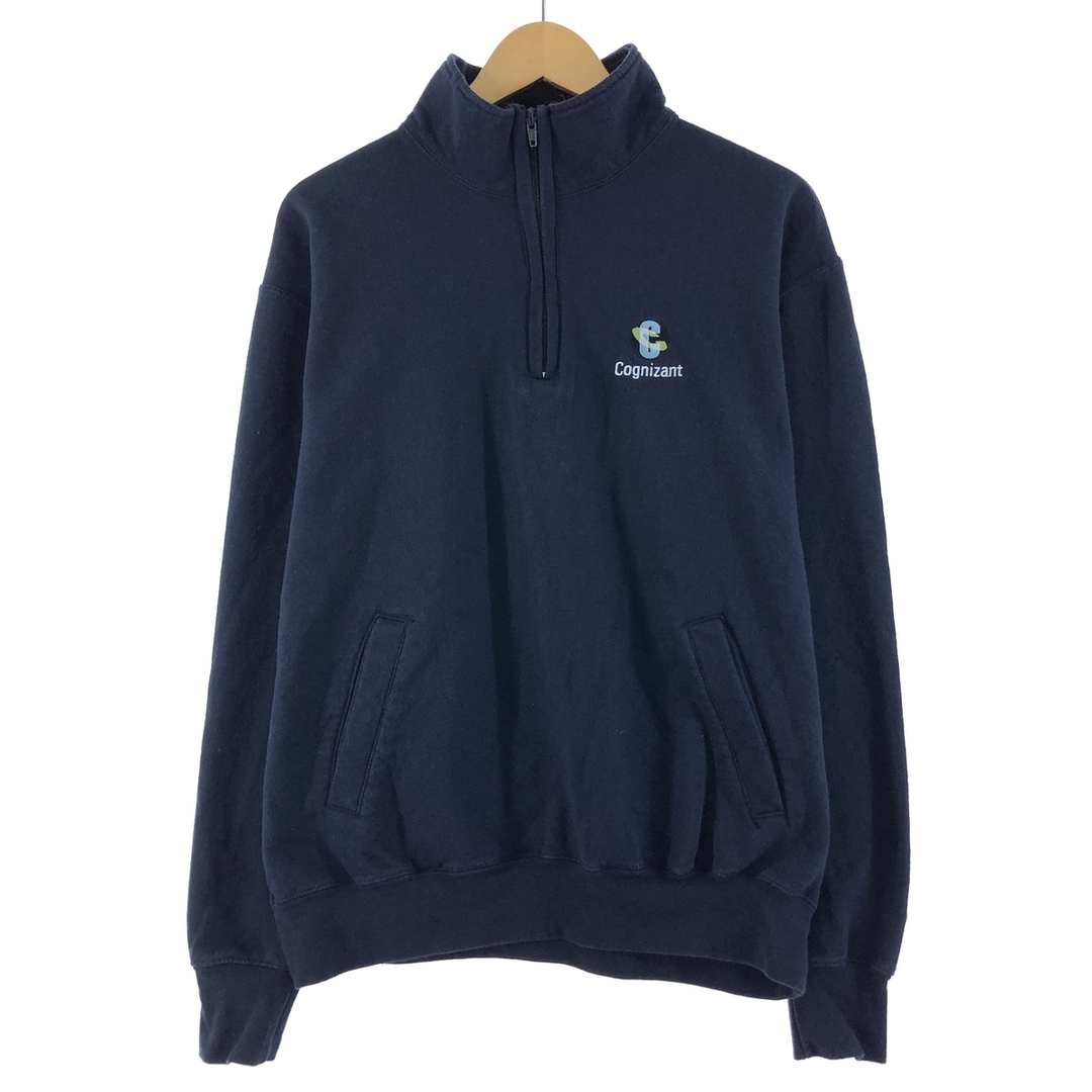 チャンピオン Champion ECO FLEECE ハーフジップスウェットシャツ トレーナー メンズL /eaa367844