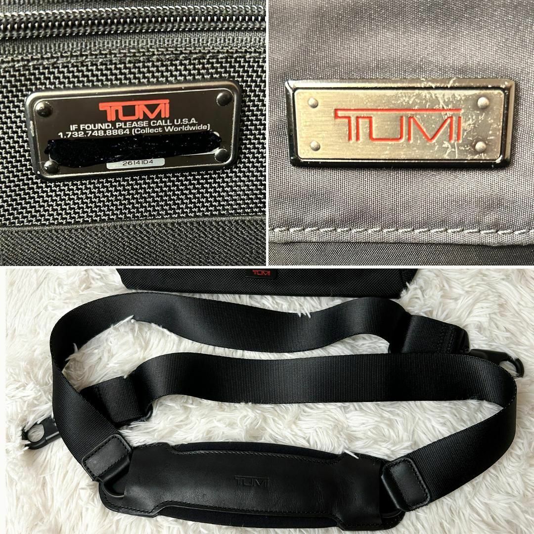TUMI - 【良品】TUMI トゥミ ビジネスバック ナイロン ブラック