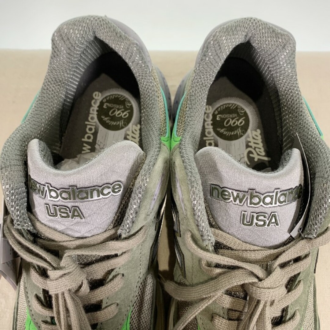 New Balance(ニューバランス)のnew balance ニューバランス M990PP3 Patta パタ メンズの靴/シューズ(スニーカー)の商品写真